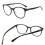 Bequeme Vintage-Lesebrille Blau 3.0 7