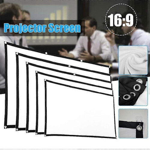 Foldable Projection Screen Theater HD Projection Screen Game 150inch Type 1 2