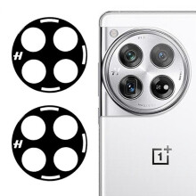 2 pcs Tempered Glass Camera Lens Protector with Silk Screen Printing for compatible with OnePlus 12 5G