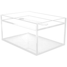 Guangmc Light House Tissue Box Akryl Servietholder til Hjem & Kontorindretning