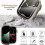 Γυάλινη θήκη για Apple Watch S10 42mm/46mm, συμβατή με Ultra, προστατευτικό οθόνης και κάλυμμα 5