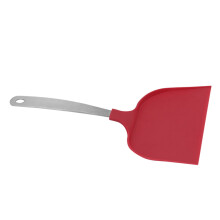 Spatula Níolón Cruach Dhosmálta Silicone Sluasaid Pitsa Tí Bácáil Neamhghreamaitheach Císte Láimhe Paistí Cúpáin Áisiúla