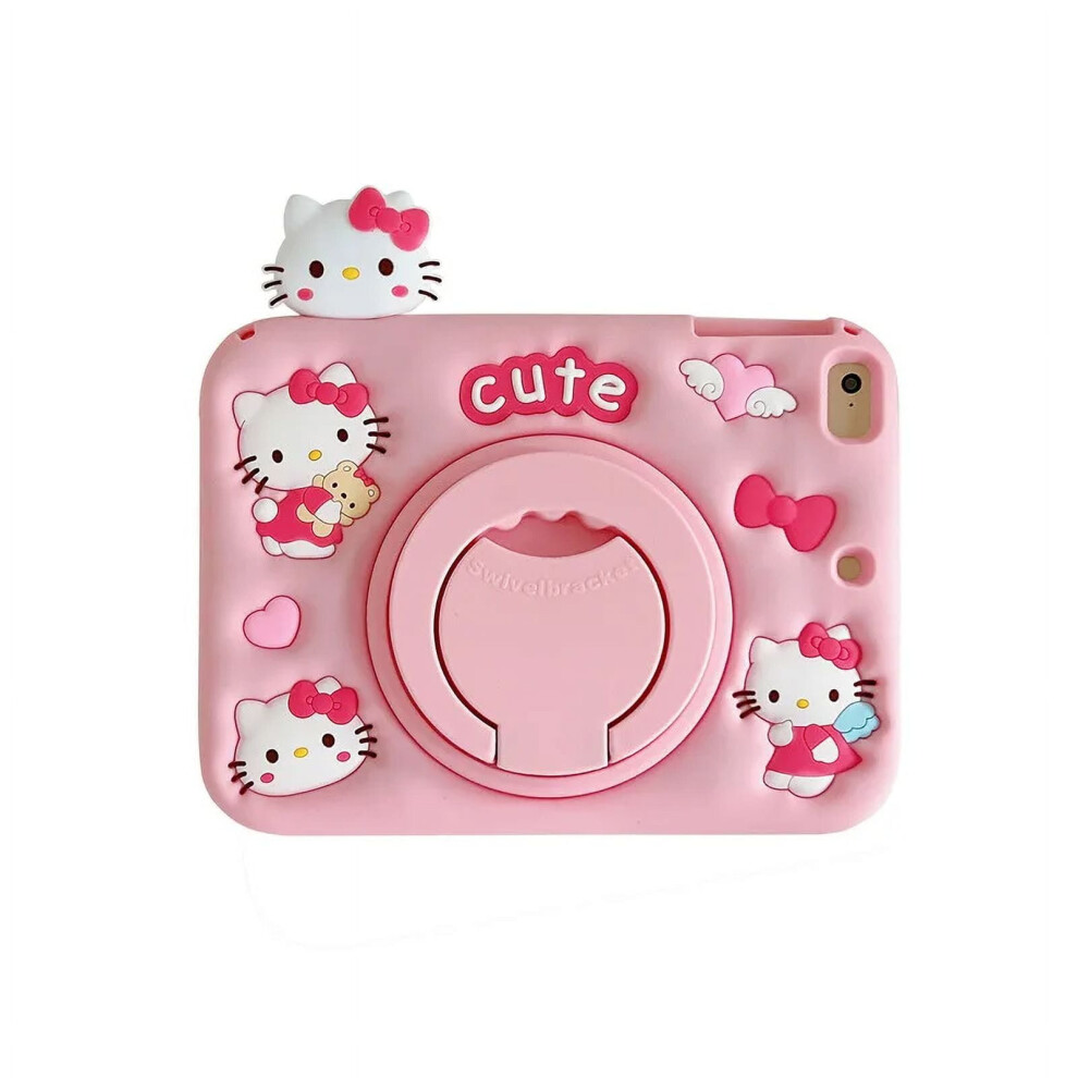 Hello Kitty Table Case Compatible With Ipad Pro 11" & Air 10.9", 22 21 20 Mini, Compatible With Ipad 9.7" 5Th-10Th, 10.2" Funda 9083649904398