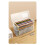 UNLLLL Extra Large Plastic Pencil Box, Stackable Translucent Organizer, Compatible with Pens, Pencils, Markers, Black 3