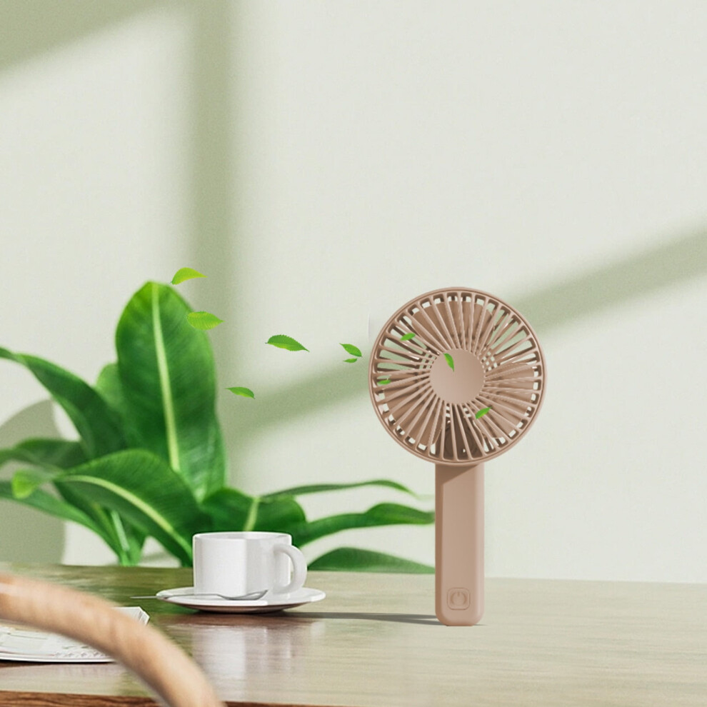 Maxiaoxia Mini Handheld Fan, Portable Usb Rechargeable Folding Fan Compatible With Travel, Office, Home Use 9423501734396