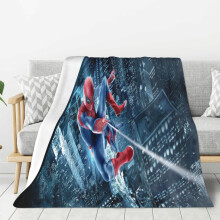 Couverture polaire Spider-Man ultra douce et confortable, idéale pour la literie enfant - 152 x 127 cm
