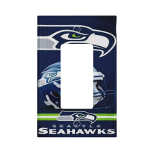 Seahawks kapcsolólámpák, egyszínű bőr, római keretes kapcsolópanel, fali panel, egyszínű, dupla/húzós lámpakapcsoló