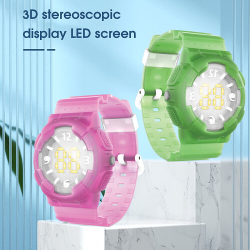 Ψηφιακό ρολόι SUSUchens με αδιάβροχη οθόνη LED 3D, ηλεκτρονικό ρολόι LED για καθημερινή