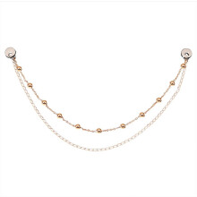 Tremolo Chain for Kalimba Piano Chain Sand Chain for Thumb Piano Improve Musical Chain Instrument