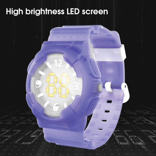 Ψηφιακό ρολόι SUSUchens με αδιάβροχη οθόνη LED 3D, ηλεκτρονικό ρολόι LED για καθημερινή 2