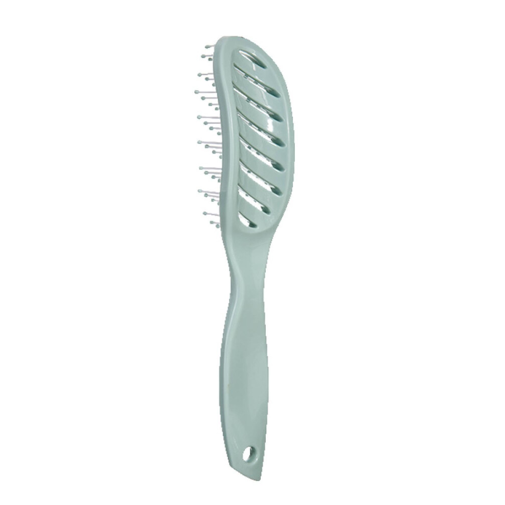 Unisex Detangling Brush For Curly Hair With Soft Nylon Bristles, Pain Knot Removal And Scalp Massage