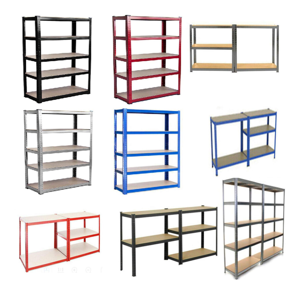 Jupitor Standing Shelving Units Utility Shelves 5 Tier 180Cm X90cm X 40Cm Racking Heavy Duty Shelves Garage Storage For Warehouse Shed Home Kitchen 033985007702