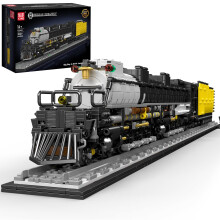 Mould King 12049 Steam Locomotive Building Block Set - Realistic Collectible Model Train Building Set, Creative Gift Idea for Adults (3040 PCS)