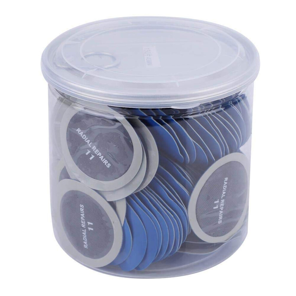 Vgeby 150Pcs Tire Repair Patch, Car Tyre Puncture Repair Patches Rubber Tire Cold Patch Bicycles And Spare Parts Motorcycle Puncture Repair Kit For Light 748018299107