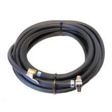 Delta-P Rubber Flexible Air line Hose for HGV with M16 Air Tank Connector & Tyre Valve (5 Metres)