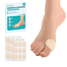 Promifun Bunion Pads 27Pcs - Bunion Plasters Effective Protection Against Pressure and Rubbing, Water Resistant Self-Stick Adhesive(Multi-Size)