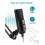 FIFINE FIFINE USB Desktop PC Microphone with Pop Filter for Computer and Mac, Studio Condenser Mic with Gain Knob Mute Button Headphone Jack for Gaming 2