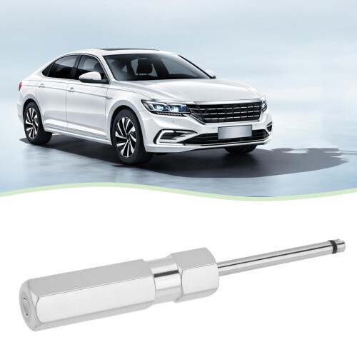 Briny River 2Pcs Car Tire Valve Core Removal Tool Valve Stem Removal Adsorbable Bottom Core Puller Compatible with Schrader Valve Core(11cm Length) 1