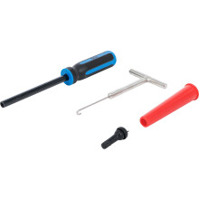BGS 8766 | Tire Valve Inserting Tool Set | 4 pcs.