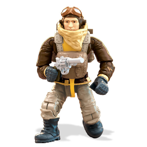 Mega Construx Call of Duty WW2 Pilot Byggset (1 Del) 2