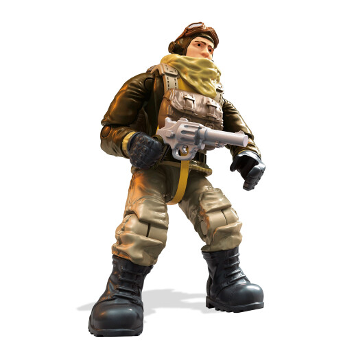 Mega Construx Call of Duty WW2 Pilot Byggset (1 Del) 1