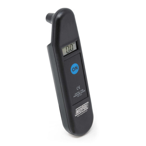 Maypole Digital LCD Tyre Pressure Gauge 0-150PSI Automatic Reset and Shut Off