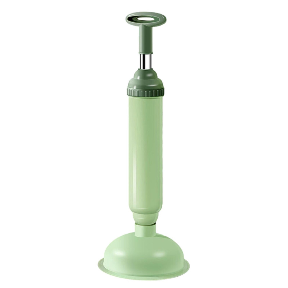 Pressure Toilet Plunger With Air Blast For Instant Clog Removal In Drains And Toilets Green 9450606240491