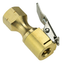 PCL Tyre Inflator Lever Connector with Internal Thread 1/4 Inch CO8T73 Clip for Tyre Valve