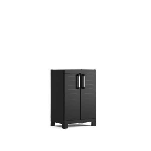 Keter Keter Detroit Base Indoor Garage Utility Multi purpose Cabinet - Black