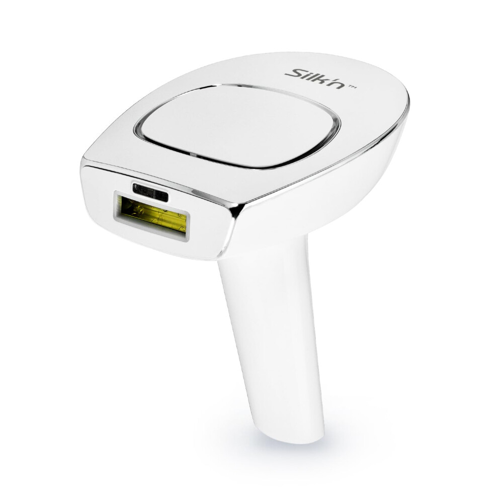 Silk'n Men's Light/Dark Hair Remover For And Skin, Permanent Hair Removal, 350,000 Pulses, Pulse And Glide, Hpl, Motion, White, Fgp1pe4001