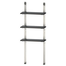 Keter Shelf Kit 100 for 1 Shelf with Three 97 cm Long Shelves for All Sheds (Except Factor Series), Each Shelf Maximum Load 30 kg, Metal Reinforced,
