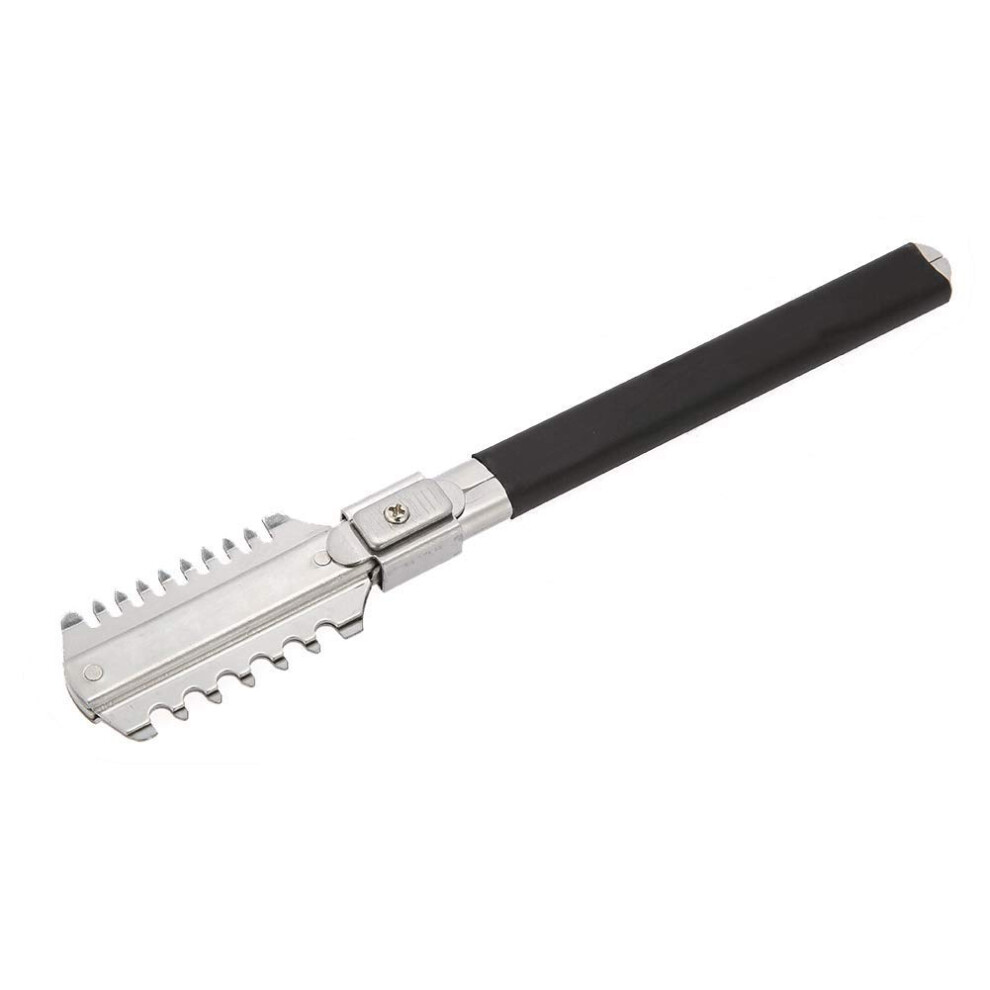 Unisex Professional Dualedge Hair Razor Comb With Precision Thinning Blades For Barber Trimming