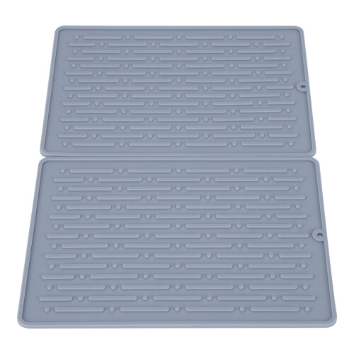 Multi Purpose Dish Drying Mat, A Practical And Versatile Accessory For Various Household Needs, Soft Pliable Material Ensures Easy Roll Up Or Fold 2
