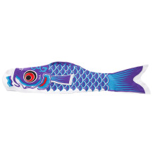 FAIOIN 150 cm Koi Nobori Karpfen Windsäcke Koinobori Bunte Fischflagge Wanddekoration