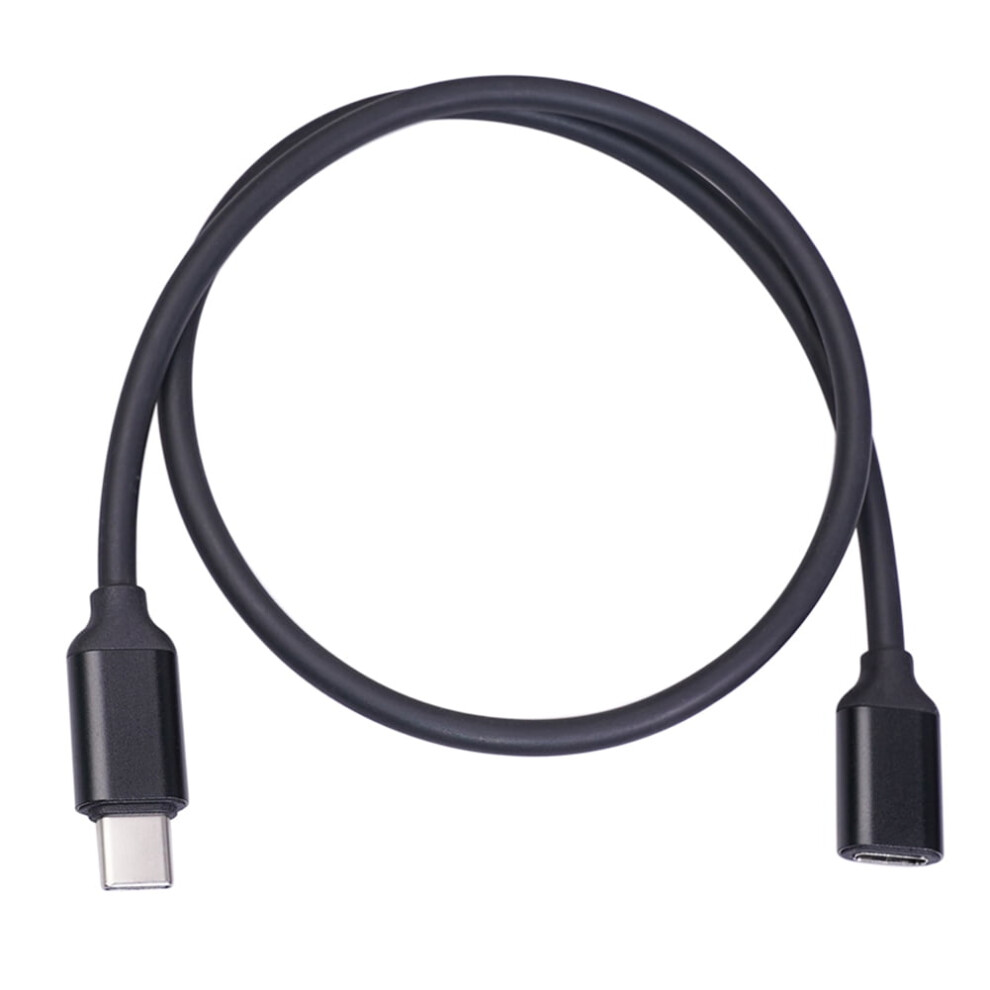 Jixopn Portable Usb C Extension Cable Lightweight 5V-20V Usb Type C Male To Usb Type C Female Pd Charging Sync Extender Cord Gold 9173940884090