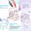 Σετ στυλό WinysinDouble Line Outline Pen, μεταλλικό στυλό Dream Flash, στυλό σήμανσης χρώματος, 7
