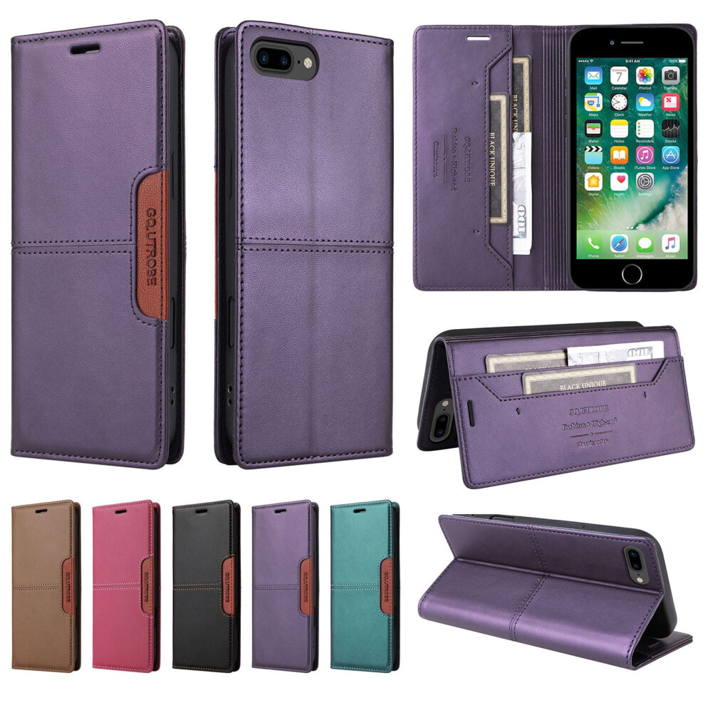 Wallet Case For Iphone 7/8/Se/6/6S Plus - Magnetic, Card Holder, Leather Phone Case 9173940886636