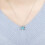 Jacenvly Κοσμήματα Organizer Clearance Κολιέ μενταγιόν Snowflake Clavicle Chain Light Πολυτελή 5