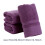 Πετσέτα Clearance Blue & Purple Cotton - Εξαιρετικά μαλακή, απορροφητική πετσέτα για μπάνιο, 2