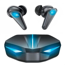 Draadloze gaming-oordopjes, K55True TWS Bluetooth 5.0 gaming-oordopjes, hoofdtelefoon met ruisonderdrukking en drievoudige in-ear-modus.