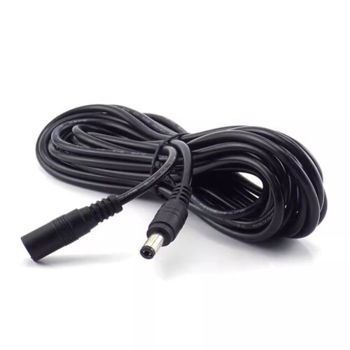 Καλώδιο επέκτασης ρεύματος DC12V Καλώδιο τροφοδοσίας 5,5x2,1 χιλ. 10 μέτρα για κάμερα 2