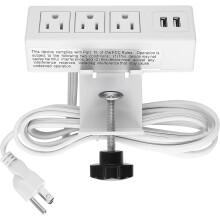 Stiall Cumhachta Teanntáin Deisce, Teanntán Asraon Cumhachta Deisce le 2 Chalafort USB, 3 Asraon AC, Asraon Deisce Insuite