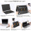 Capa compatível com MacBook Air de 13,6 polegadas (lançamentos de 2022, 2023 e 2024) M3A3113M2A2681 com tela Liquid Retina. 3