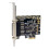 Κάρτα ελέγχου ST331PCIe X1AX99100 4S Βιομηχανική Κάρτα ελέγχου θύρας RS232COM Πολυλειτουργική 6