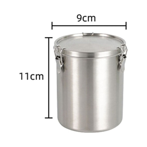 520/1000/1600/2500ml rustfri ståltanke forseglet køkkenopbevaringsbeholder til mad 1