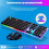 Prettyui 1PCS Wired Keyboard And Mouse Set Usb Illuminated Manipulator Keyboard And Mouse Kit 3