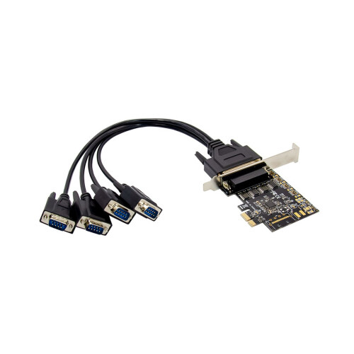 Κάρτα ελέγχου ST331PCIe X1AX99100 4S Βιομηχανική Κάρτα ελέγχου θύρας RS232COM Πολυλειτουργική 2