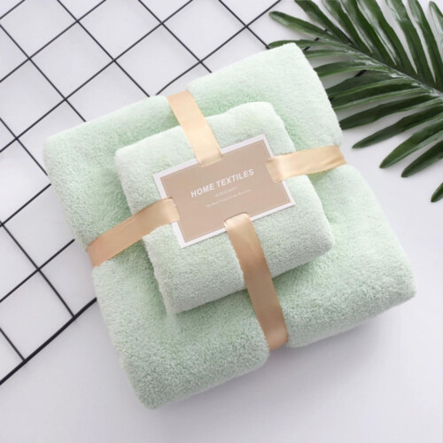 Πετσέτα μπάνιου XIUH Home Textile2 σε 1, βαμβακερή πετσέτα μπάνιου, πετσέτα προσώπου, σετ 1