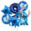 6 τεμάχια μπαλόνια πάρτι Lilo & Stitch 30" σετ σφαιρών αέρα με αριθμούς, διακοσμήσεις 1