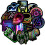 Stickerpakket - Neon3multicolor 4